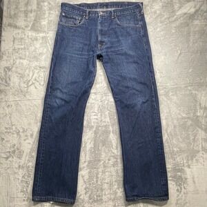 Pendleton Dark Wash Denim Jeans Men's 38x32 Straight Leg Cotton Made in Mexico